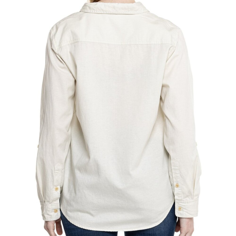 Lucky Brand Women's Long Sleeve Utility Shirt Pockets Size S New with Tag - Picture 6 of 7